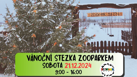 VÁNOČNÍ STEZKA ZOOPARKEM