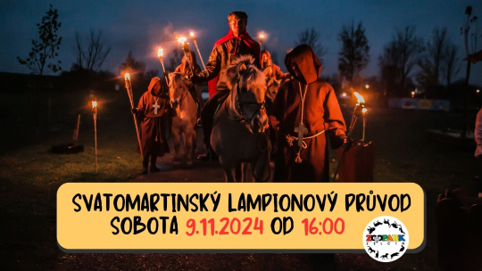 SVATOMARTINSKÝ LAMPIONOVÝ PRŮVOD